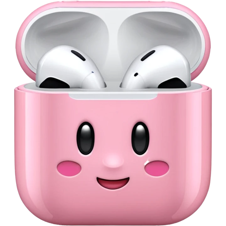 Kirby Airpods emoji