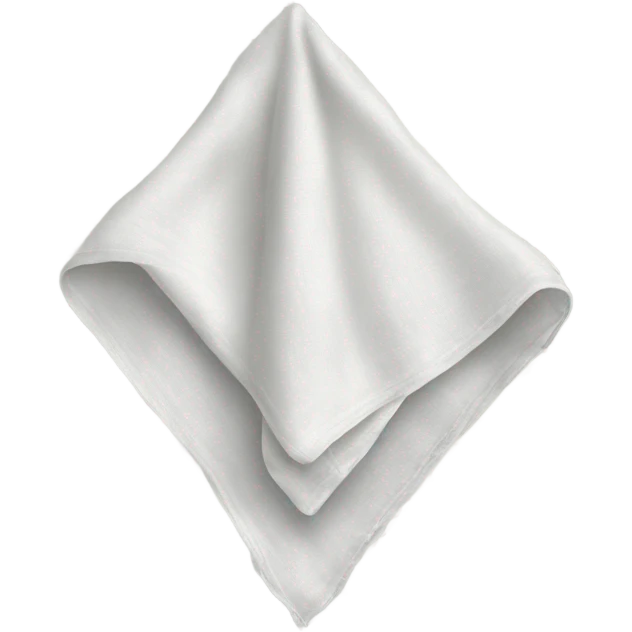 Handkerchief in hand emoji