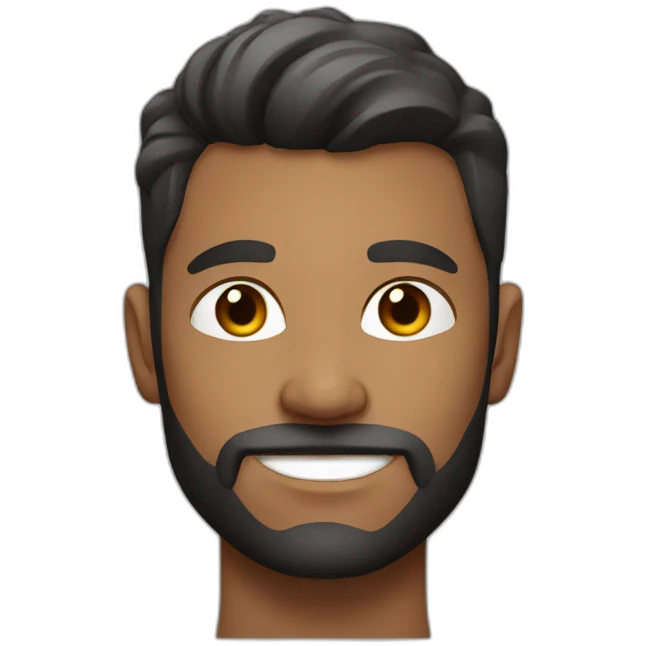 Fitness trainer male emoji