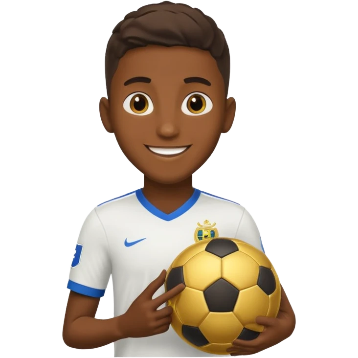 Hakimi avec un ballon d'or  emoji