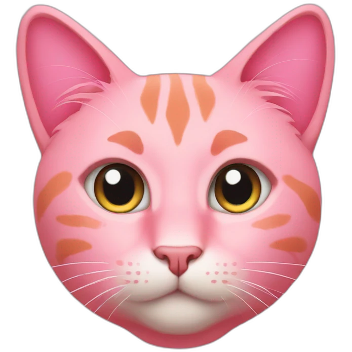 pink cat emoji