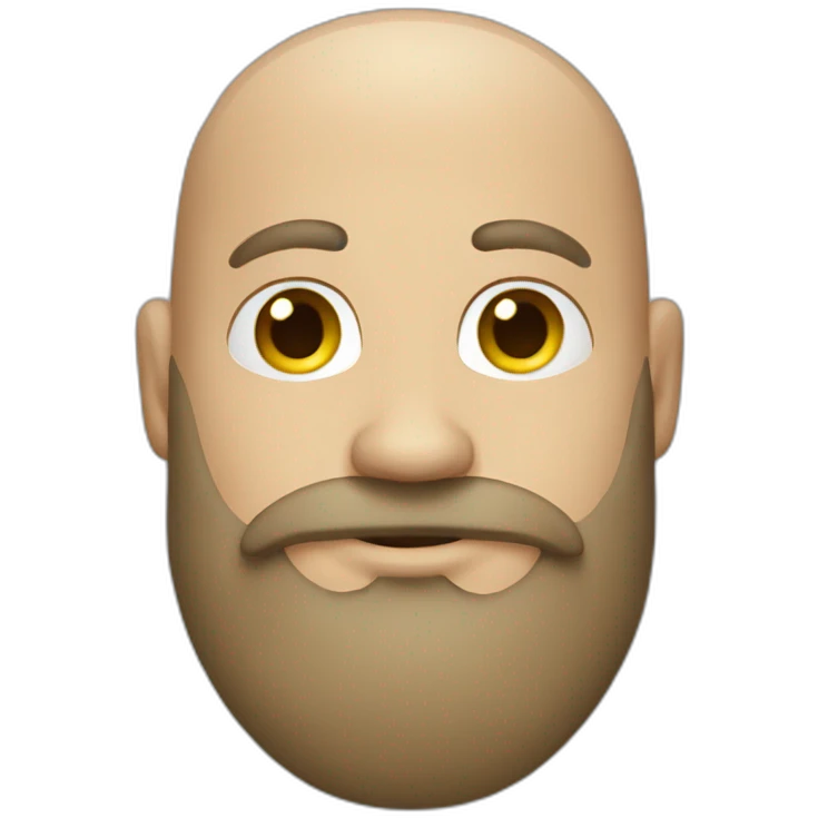 bald-it-guy-with-beard emoji
