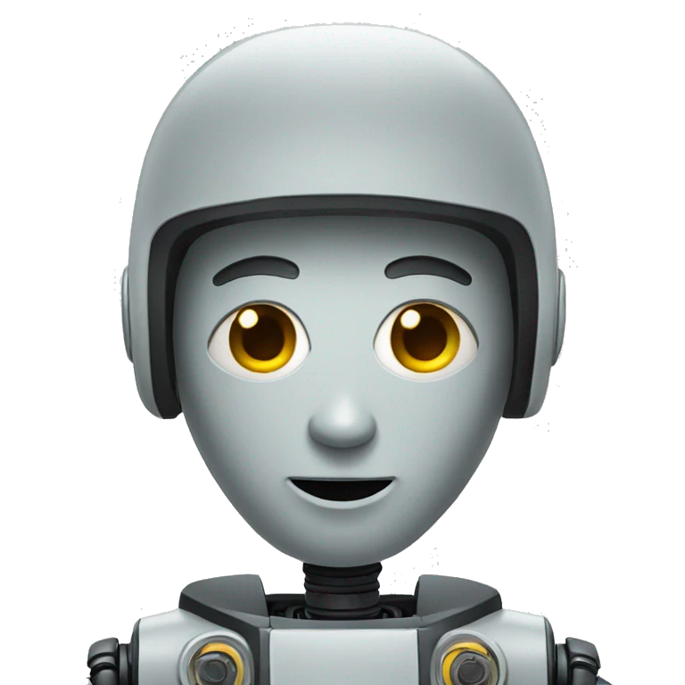 un homme robot emoji