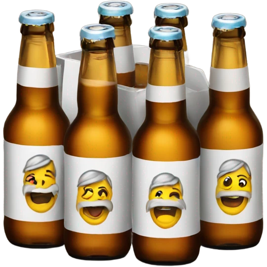 6 pack of beer emoji
