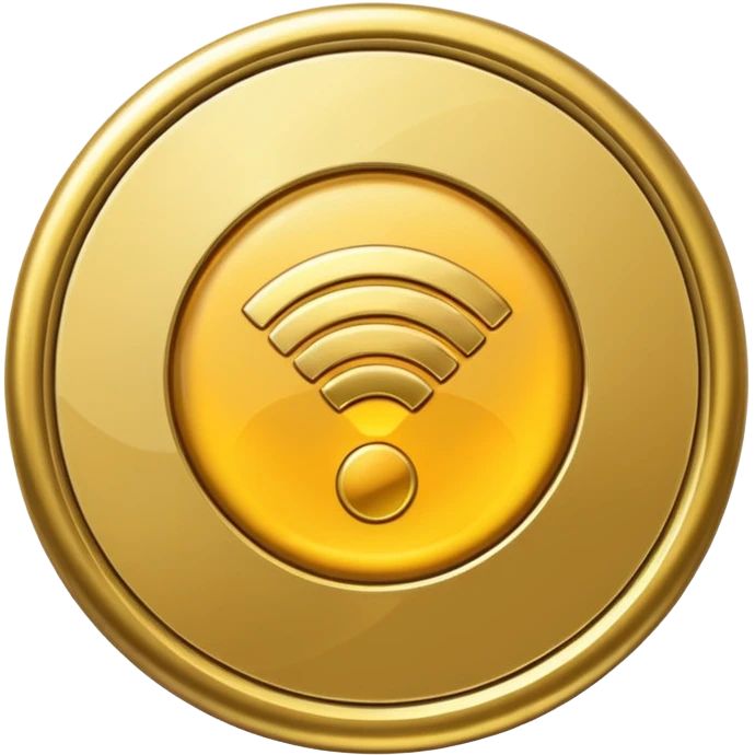 wifi coin  emoji