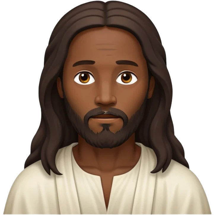 Black yeshua Christ  emoji