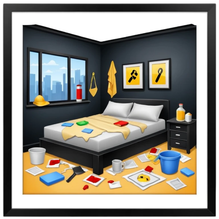 crime scene no blood emoji