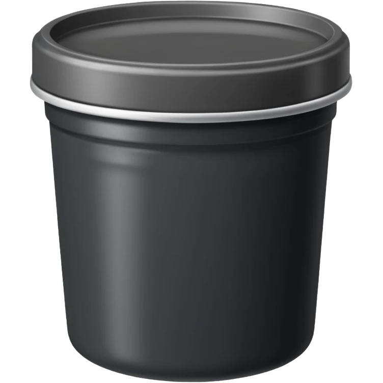 black sesame paste emoji