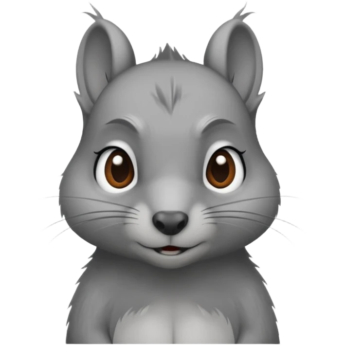 Emo squirrel  emoji
