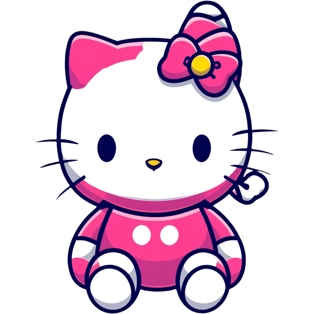 Hello kitty emoji