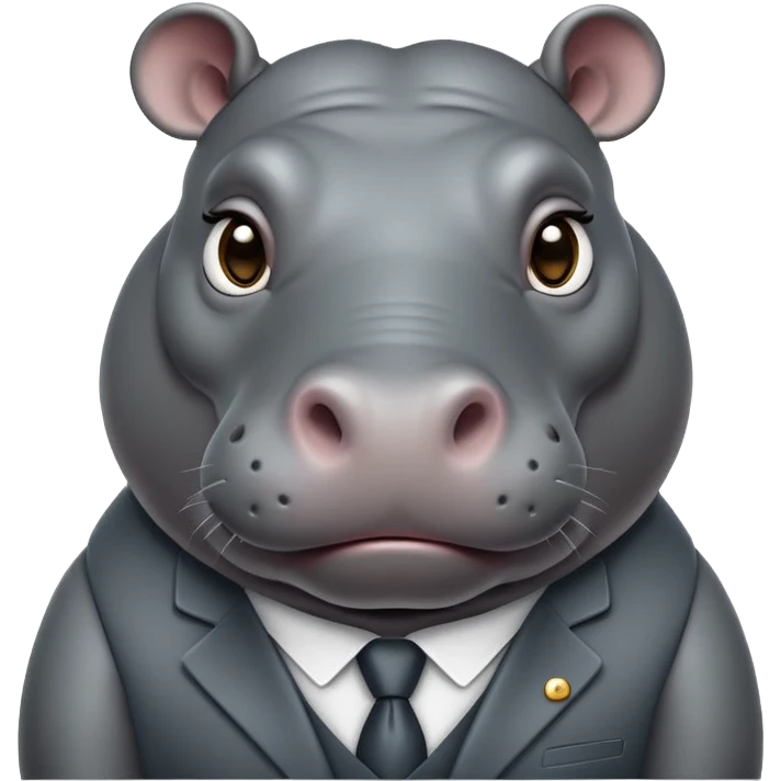 cinematic-noble-hippo-portrait-emoji,-poised-and-regal,-with-a-massive,-robust-build-and-a-smooth,-sleek-slate-gray-hide,-deep-set-soulful-eyes,-simplified-yet-sharp-and-sophisticated-features,-highly-detailed,-glowing-with-a-soft radiance emoji