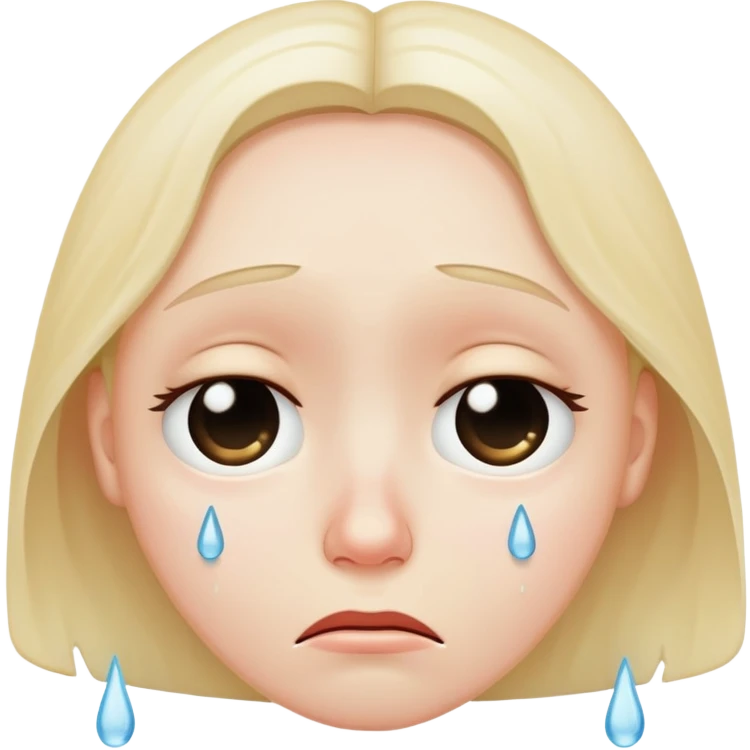sad face emoji