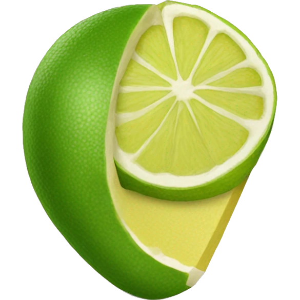 Hacer un pie de limón  emoji