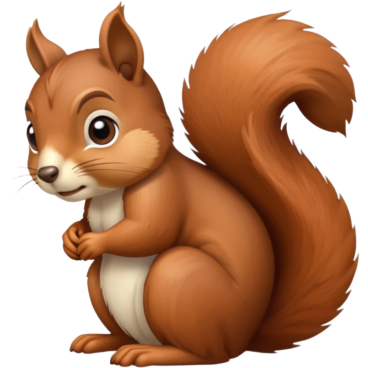 Squirrel sad emoji