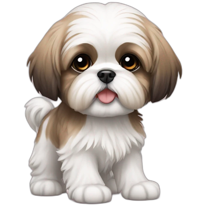 Shihtzu puppy emoji
