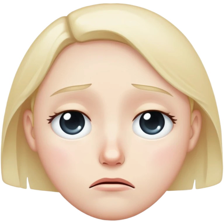 sad face emoji