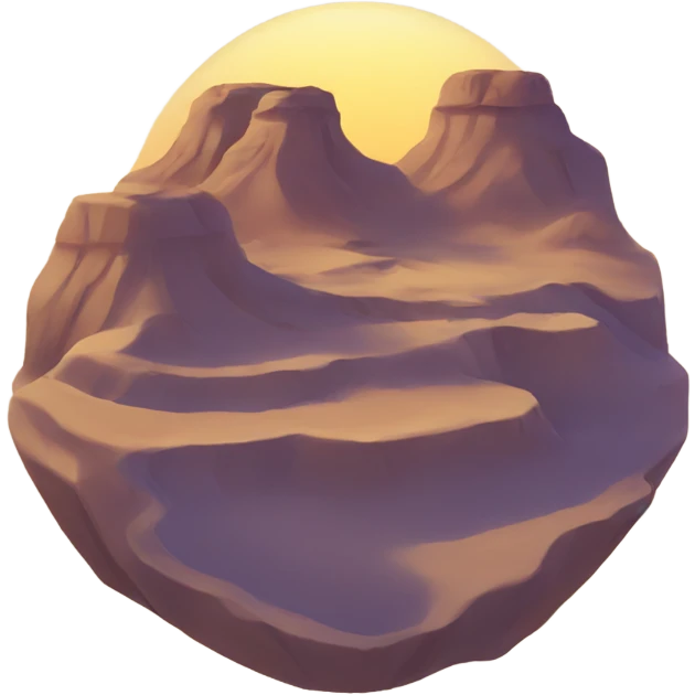 Desert emoji