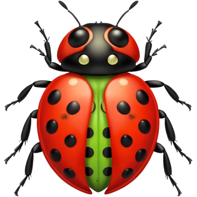 lime cute ladybug emoji