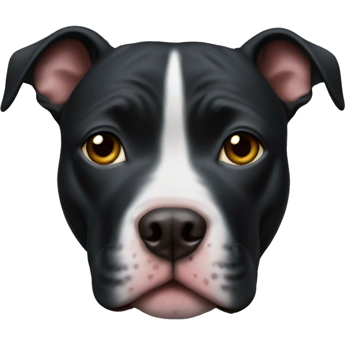 Black pitbull  emoji