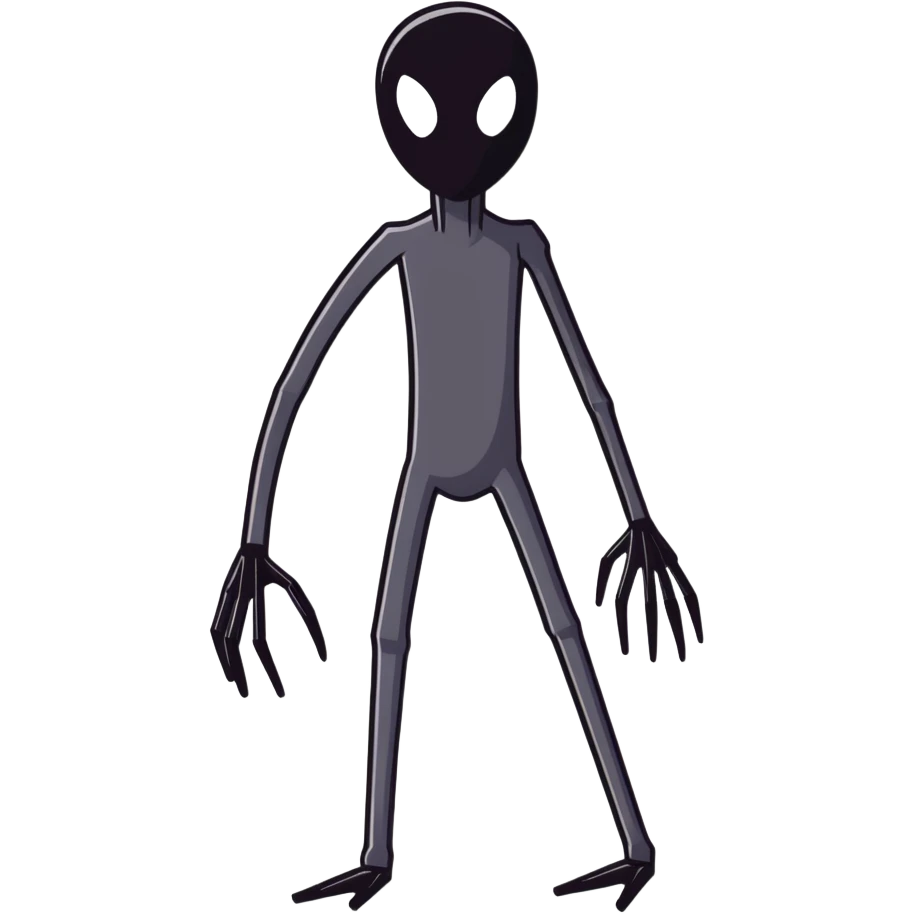 Minecraft Enderman emoji