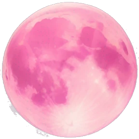 Pink moon  emoji