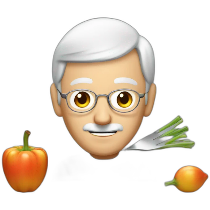 steve jobs cutting onion emoji