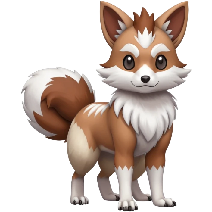 Furret-Lycanroc-Hybrid (Full body) emoji