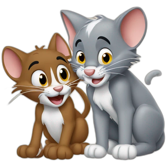 tom and Jerry emoji