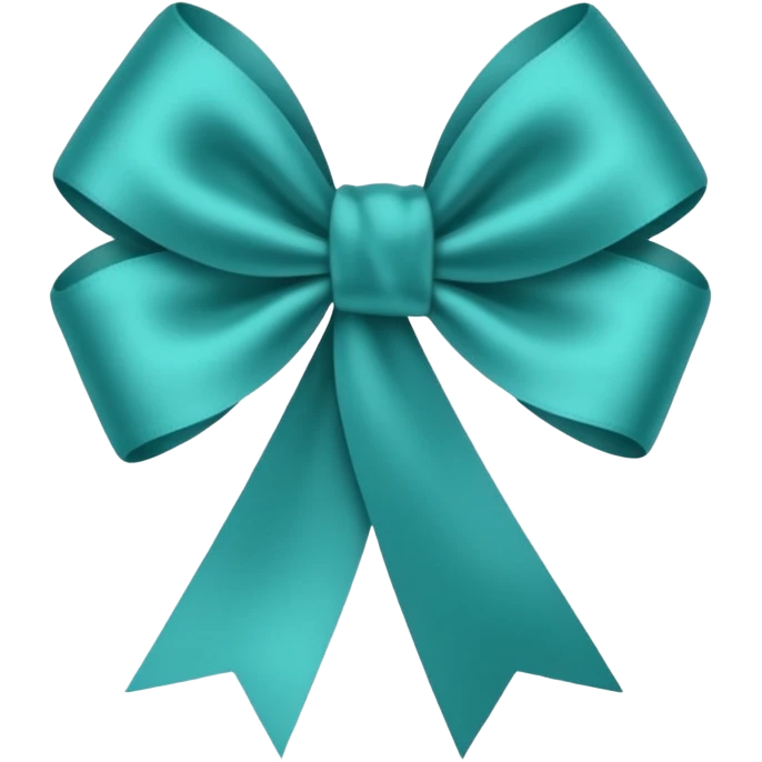 Teal ribbon with You Rock wording emoji