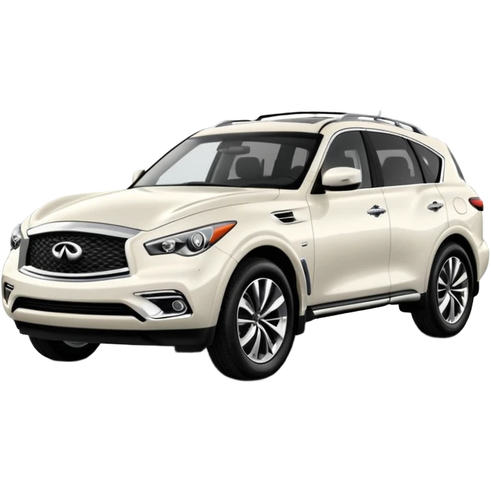 White Infiniti suv emoji