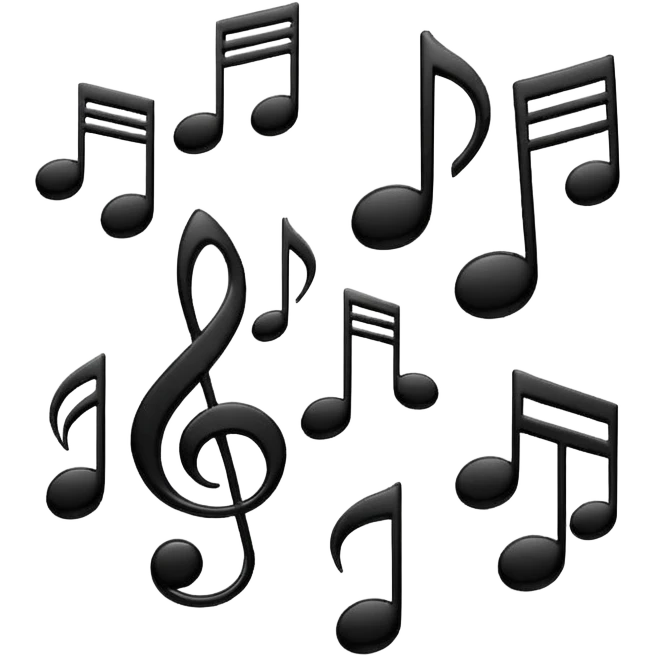 musical notes emoji