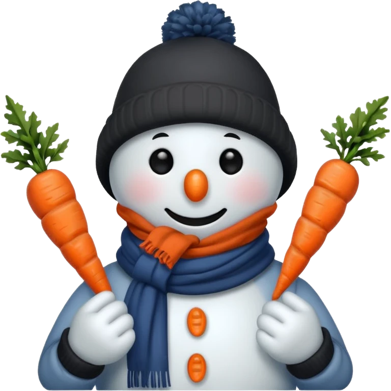 snowman with outfits  emoji