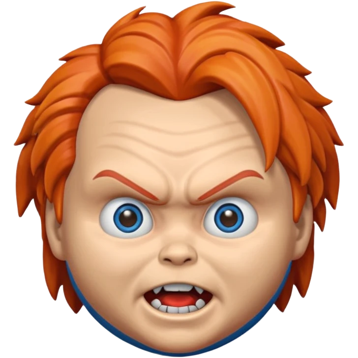 Un emojin de chuky emoji