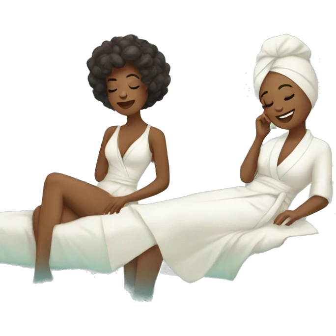 Spa day emoji