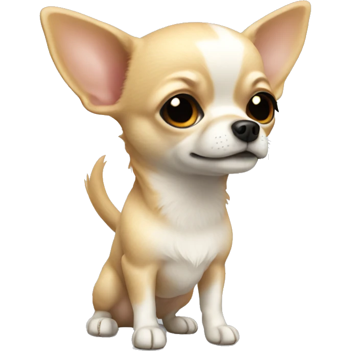 Chihuahua light fur emoji