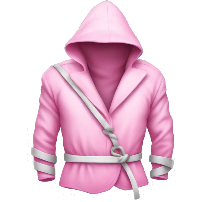 Pink straight jacket  emoji