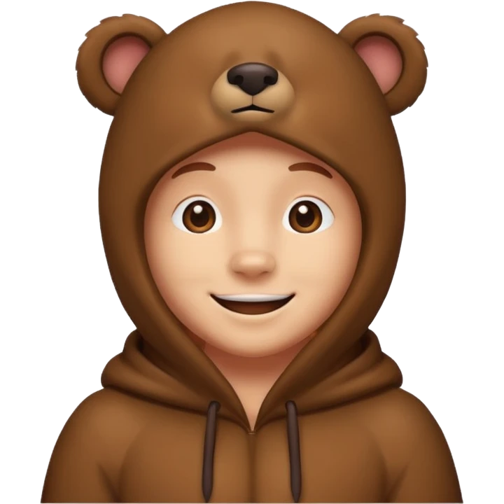  bear costume emoji