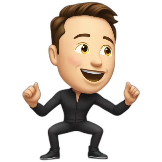 Elon musk twerking emoji