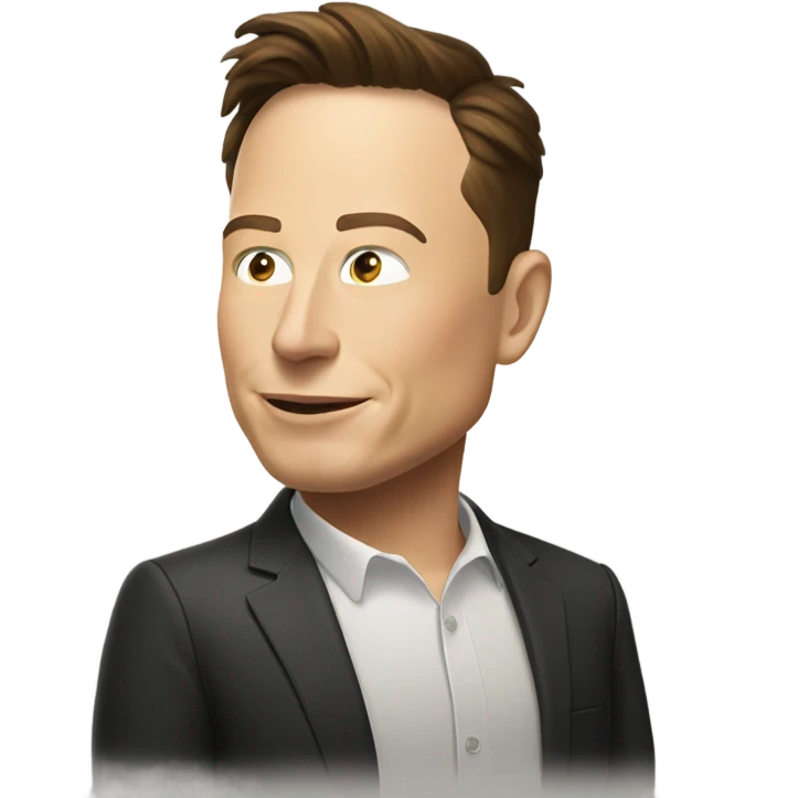 Reach elon musk emoji