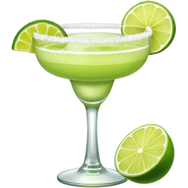 a classic margarita cocktail  emoji