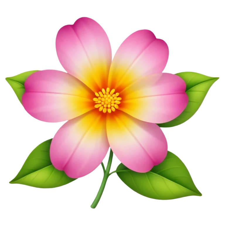 Flor de verano emoji