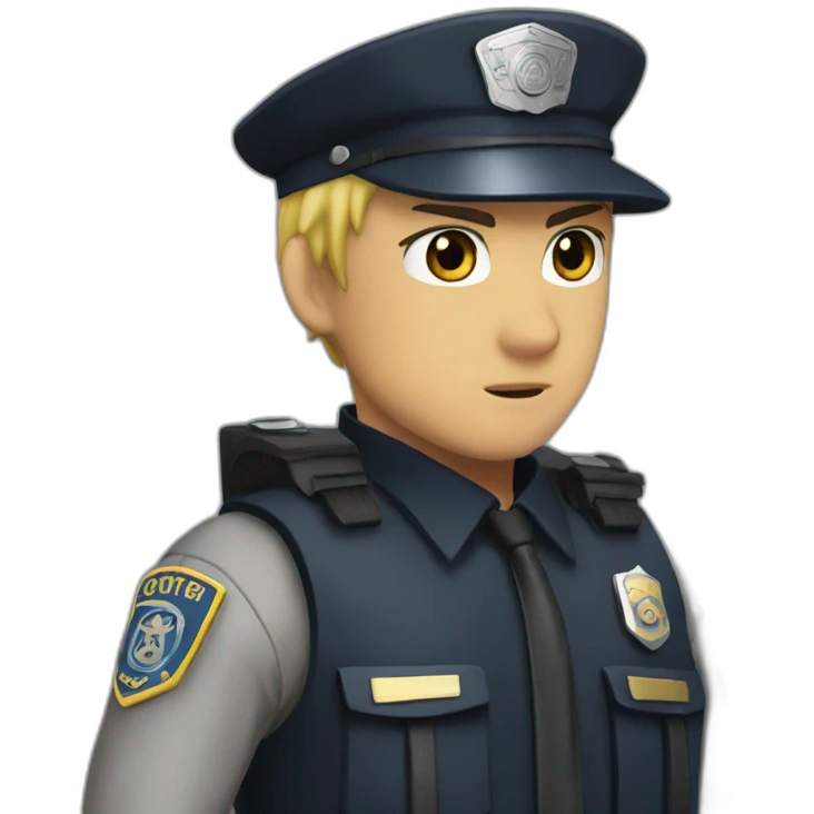 naruto as a cop emoji