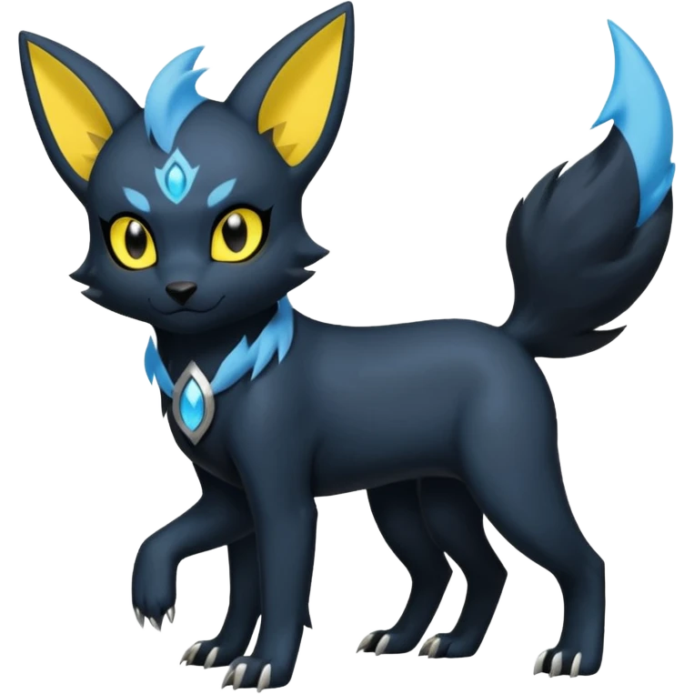 Luxray-Absol-Umbreon-Dewott-fusion emoji