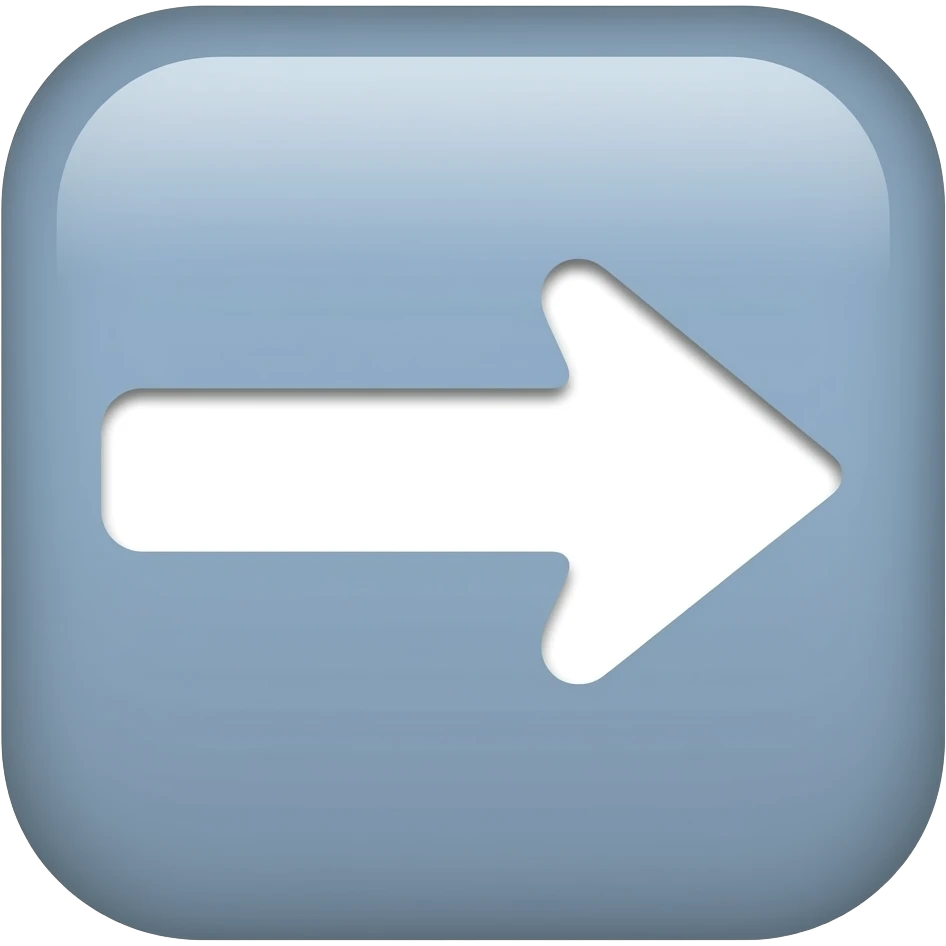 long arrow to the right, not background, white, for writing emoji