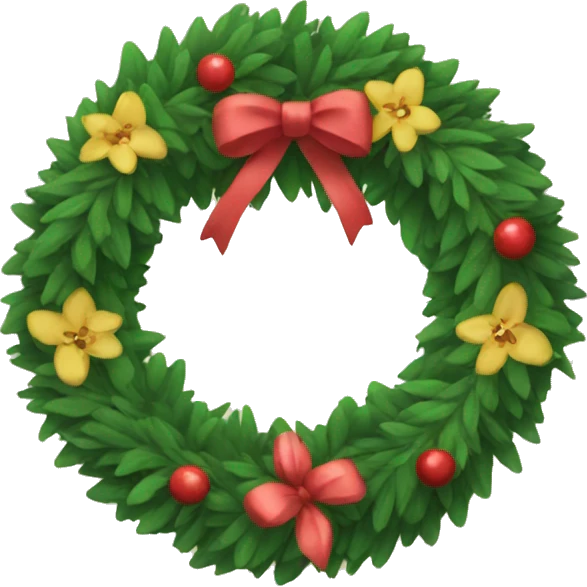 Wreath emoji