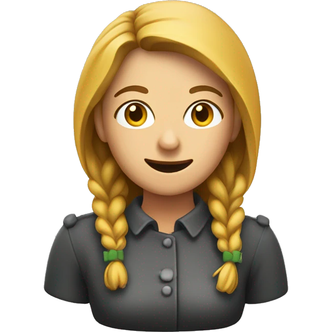 Eine Frau mit schnurrbart emoji