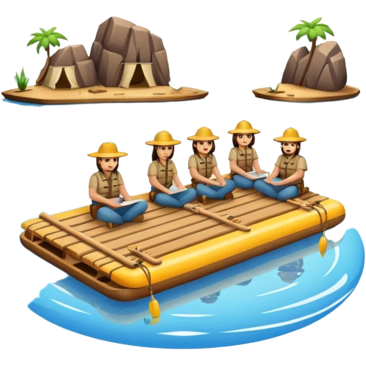 apache zookeeper on a raft emoji