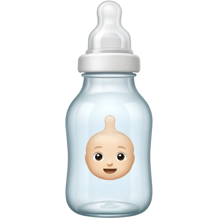 empty baby bottle emoji
