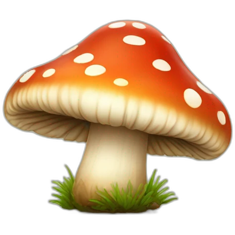 mushroom morille emoji
