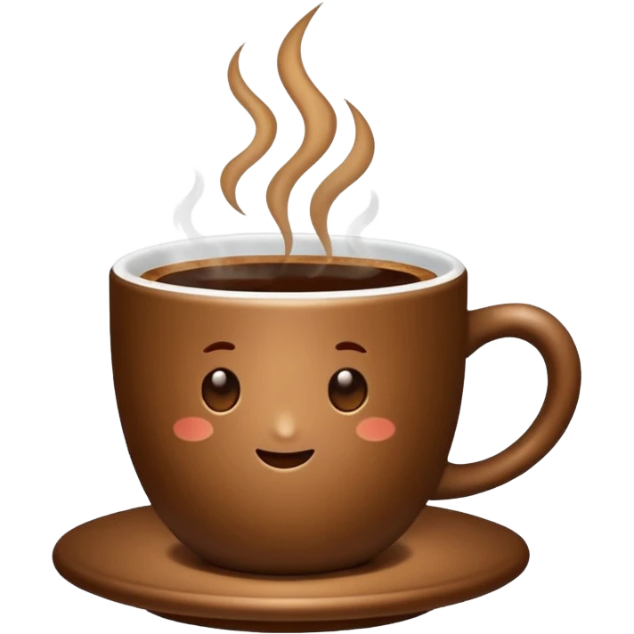 warm cup of coffee emoji